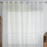 Embroidery curtain