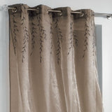 Embroidery curtain