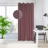 Thermal lined velvet panel